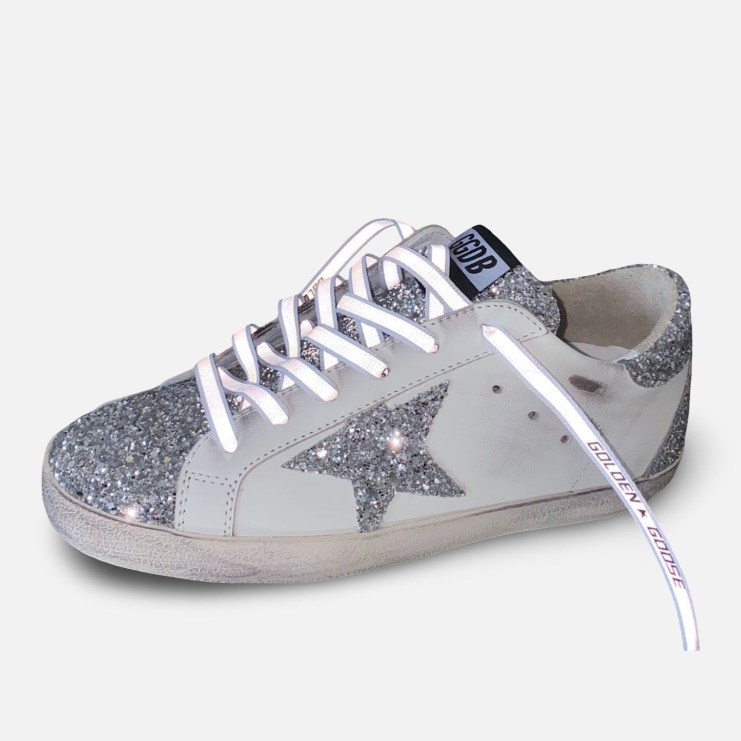 Golden Goose Tênis Super-Star Couro