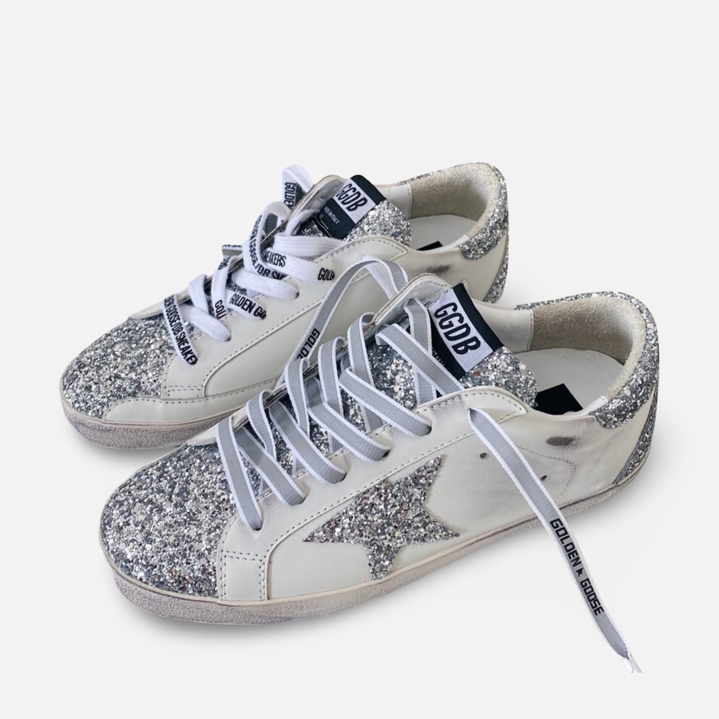 Golden Goose Tênis Super-Star Couro