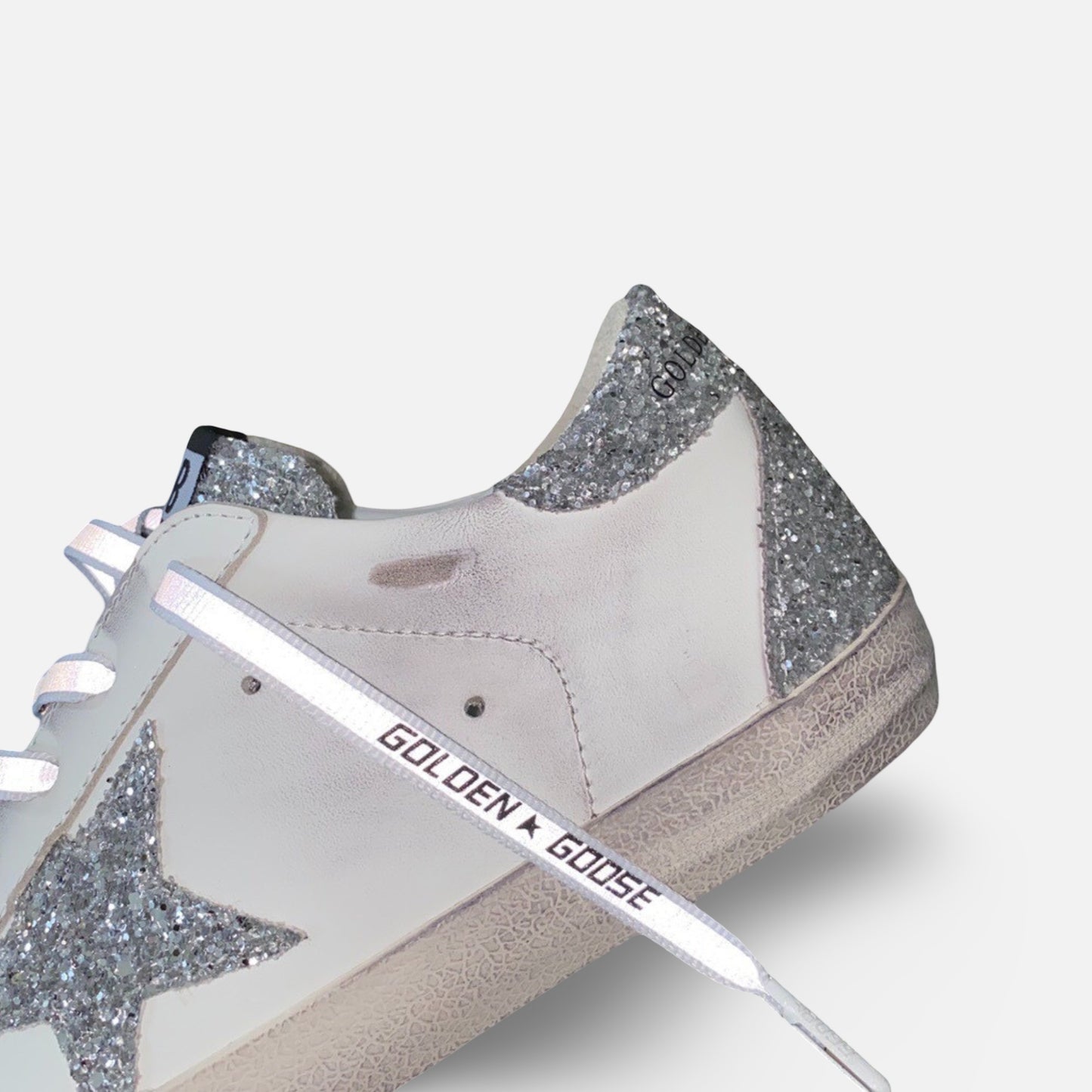 Golden Goose Tênis Super-Star Couro
