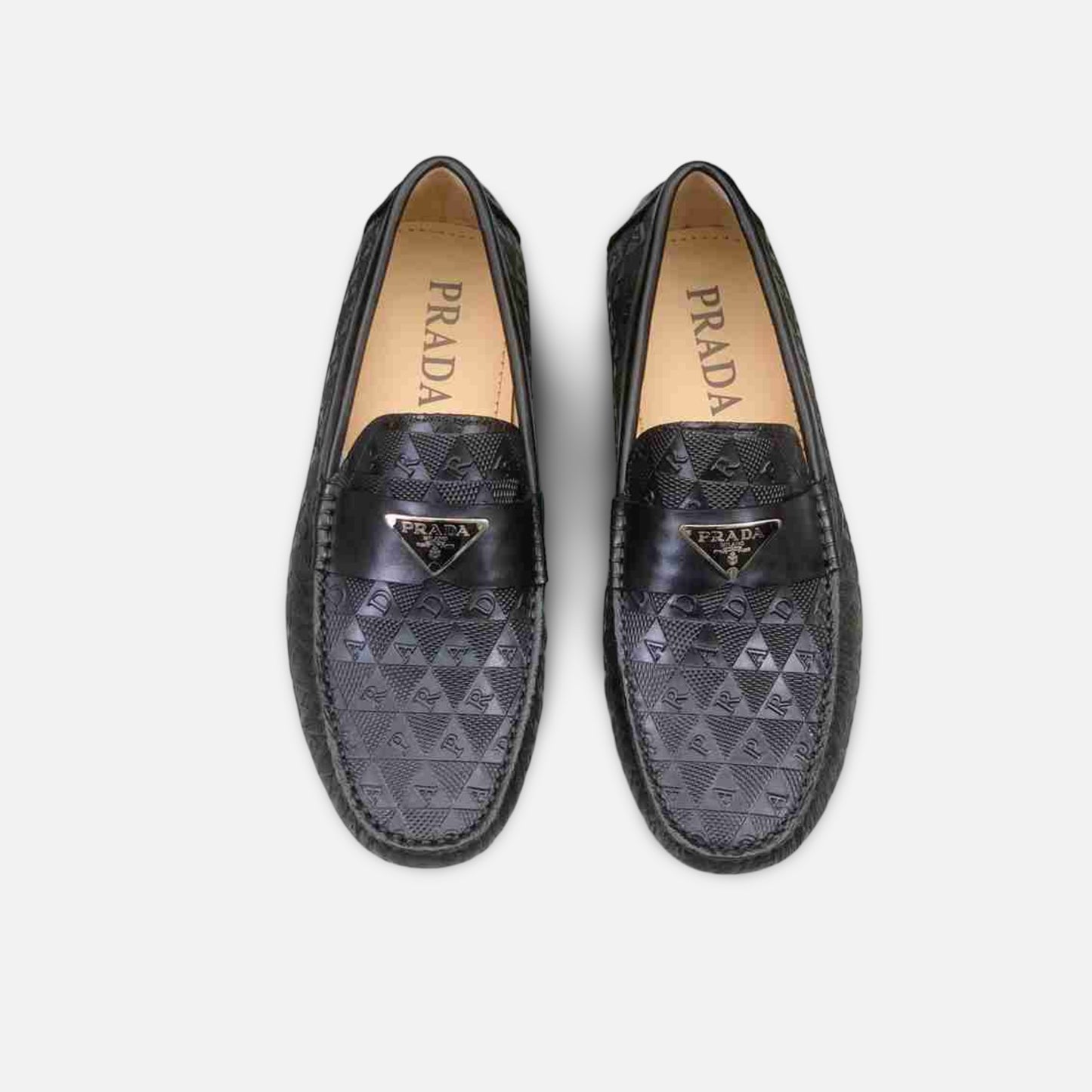 Prada - Mocassim Slip-On Couro
