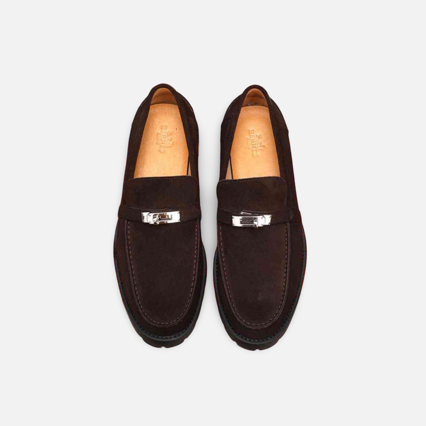Hermès - Mocassim Couro Marrom