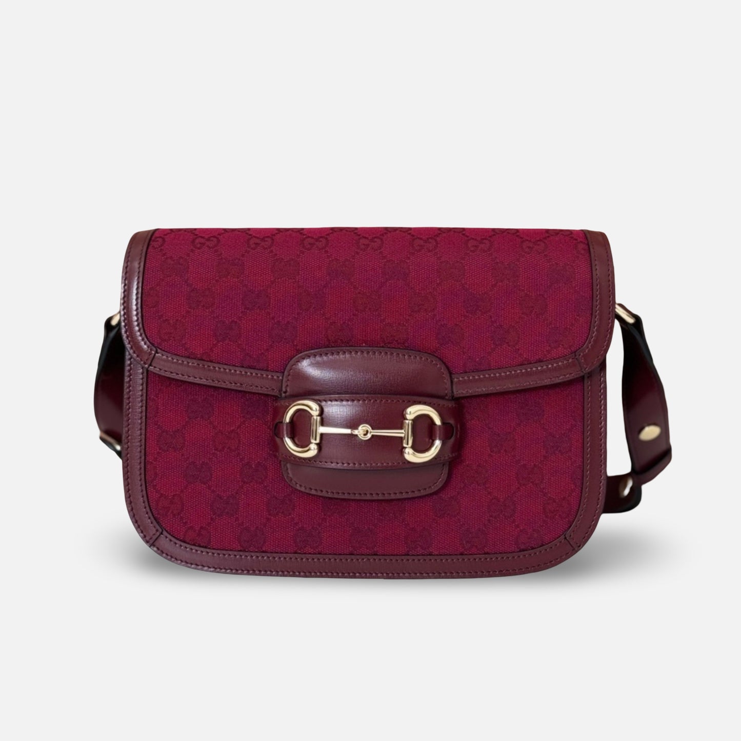 Gucci - Bolsa Wine Horsebit 1955