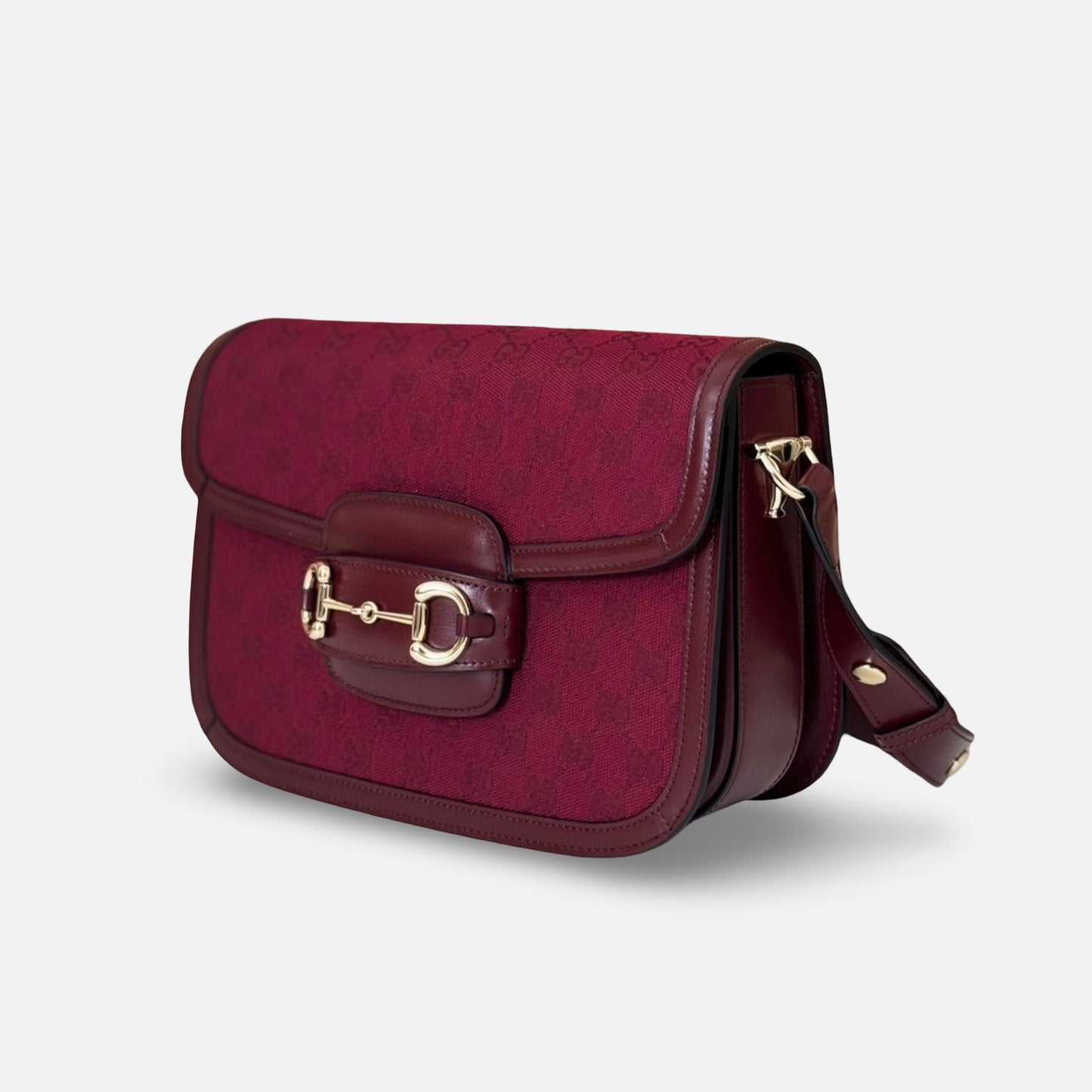 Gucci - Bolsa Wine Horsebit 1955
