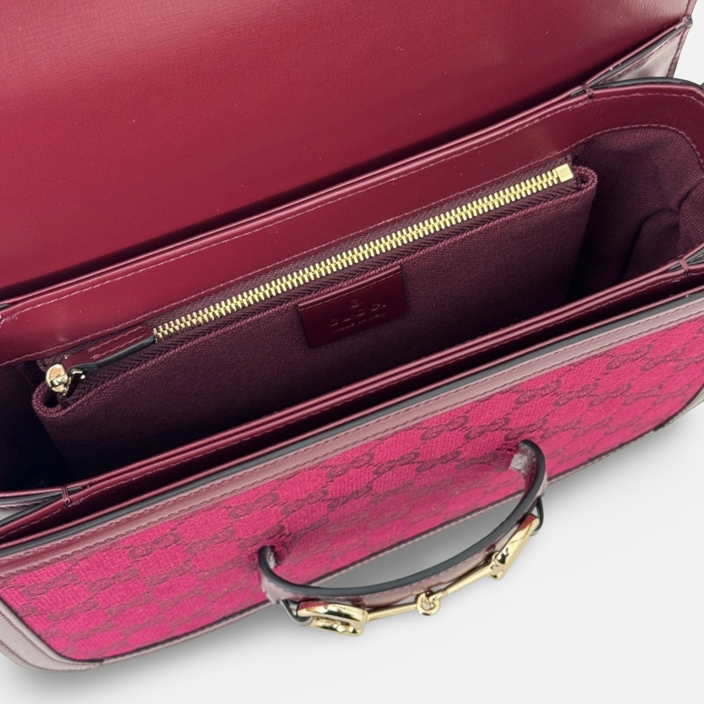 Gucci - Bolsa Wine Horsebit 1955