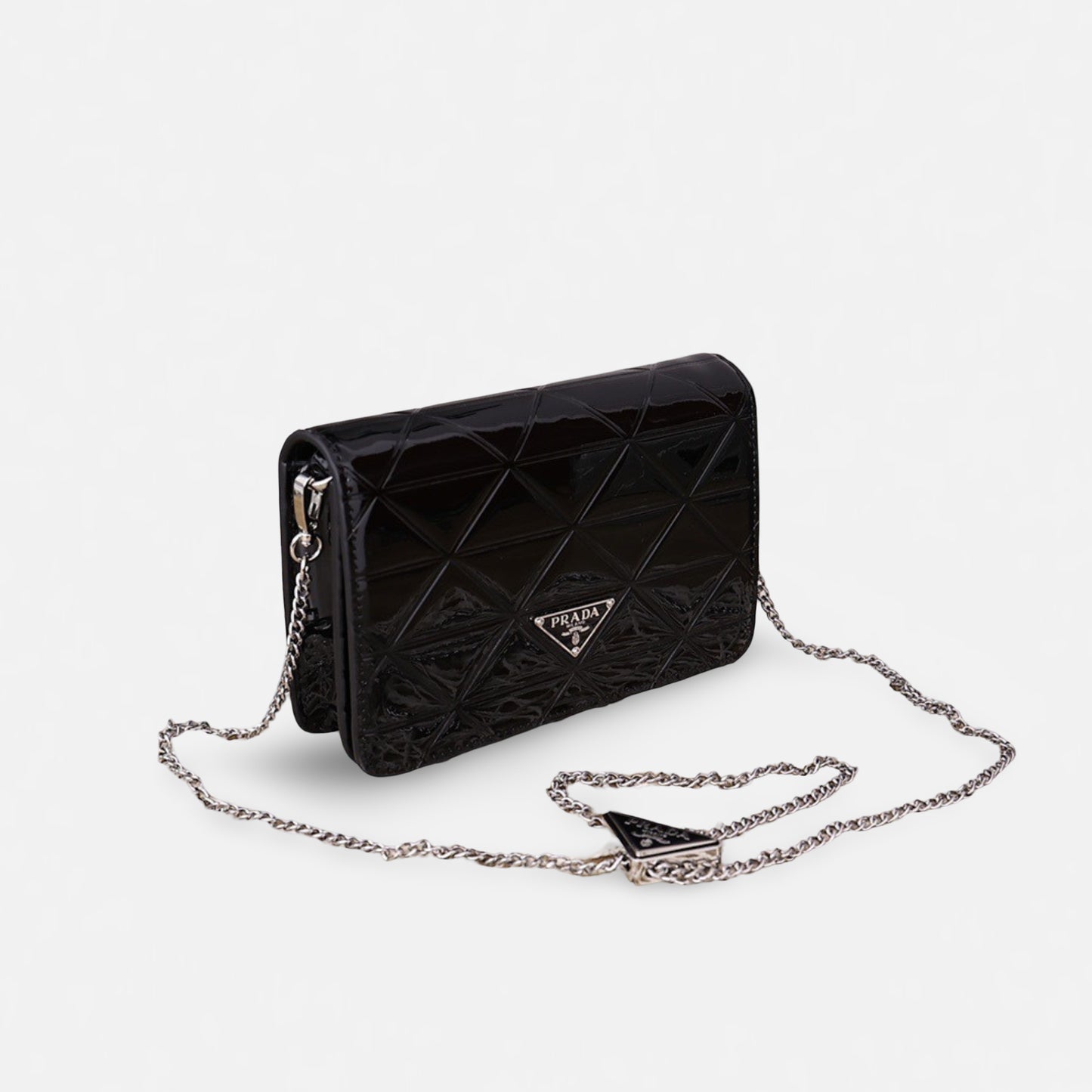 Prada - Bolsa Mini Couro Envernizado