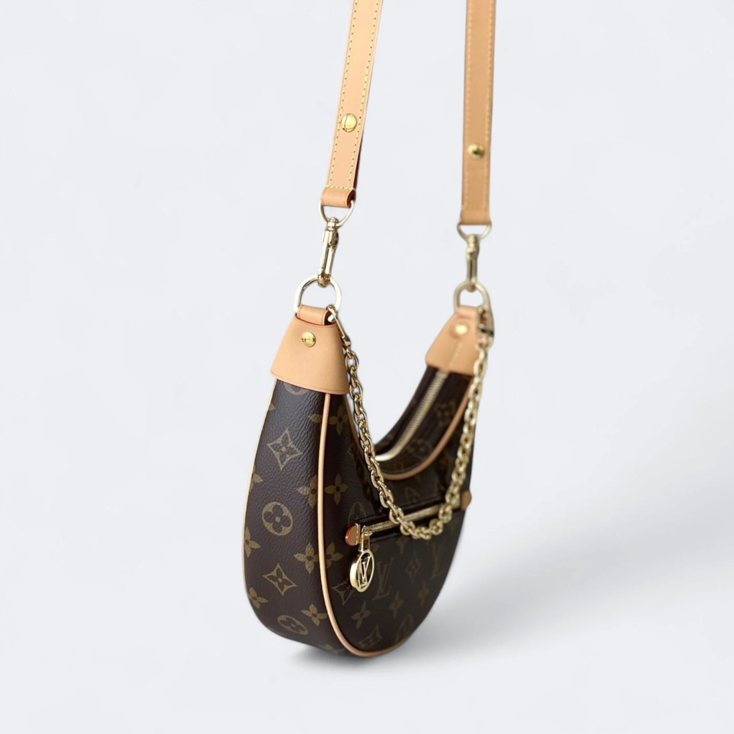 Bolsa Hobo Louis Vuitton Loop Monogram