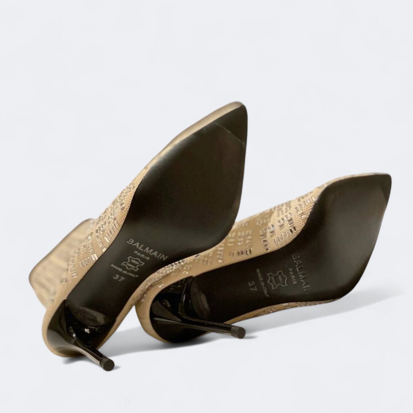 Bota Balmain Tricô Cano Baixo