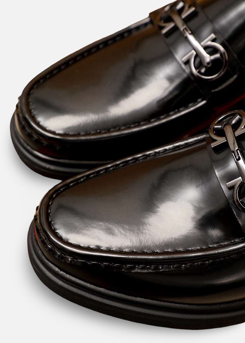 Ferragamo - Mocassim Couro