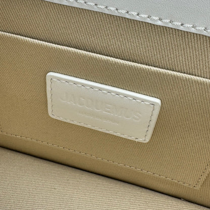 Bolsa Jacquemus Le Chiquito Noeud Branca