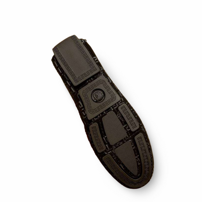 MOCASSIM VERSACE COURO