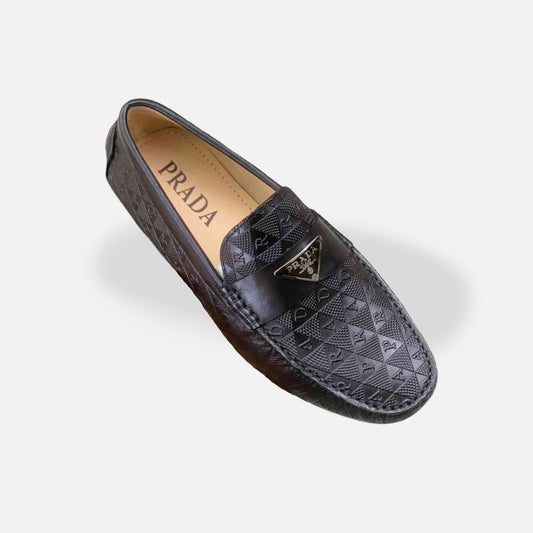 Prada - Mocassim Slip-On Couro