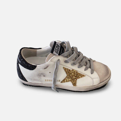 Golden Goose Tênis Super-Star de Couro