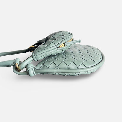 Bottega Veneta - Bolsa Tiracolo Couro Intrecciato