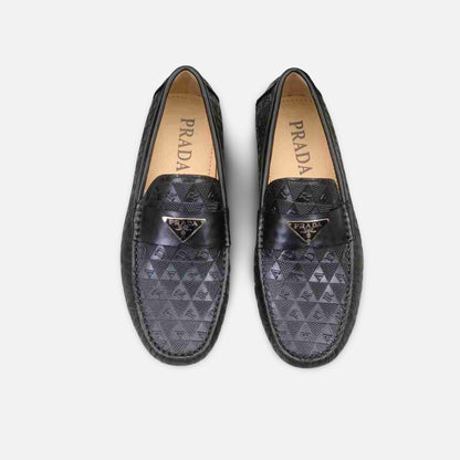 Prada - Mocassim Slip-On Couro