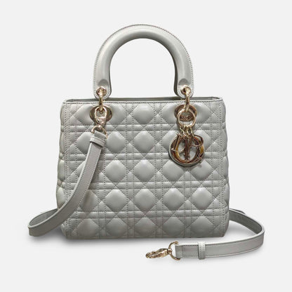 Dior - Bolsa Lady Dior Branca