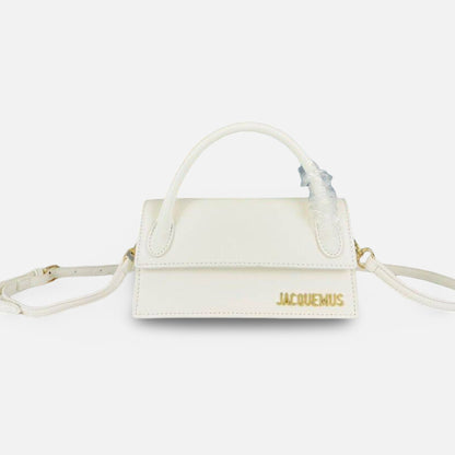 Bolsa Jacquemus Le Chiquito Long Branca