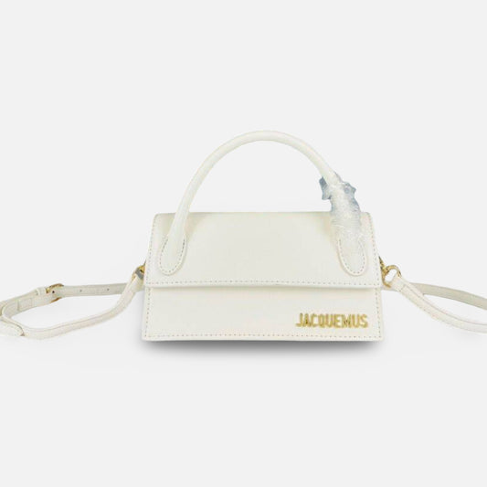 Bolsa Jacquemus Le Chiquito Long Branca