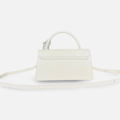 Bolsa Jacquemus Le Chiquito Long Branca