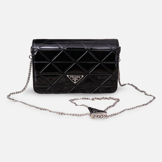 Prada - Bolsa Mini Couro Envernizado