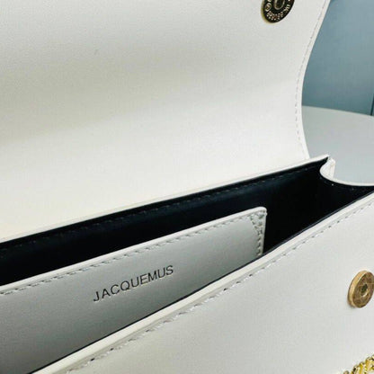 Bolsa Jacquemus Le Chiquito Long Branca