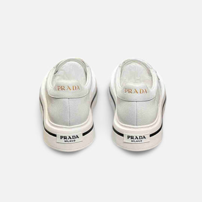 Tênis Prada Cano Baixo Couro