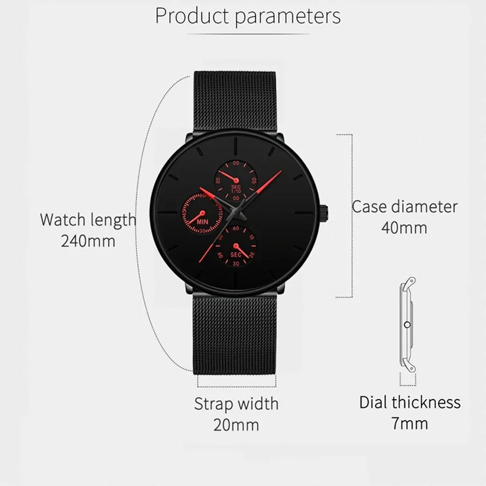 Men's Luxury Steel Watches