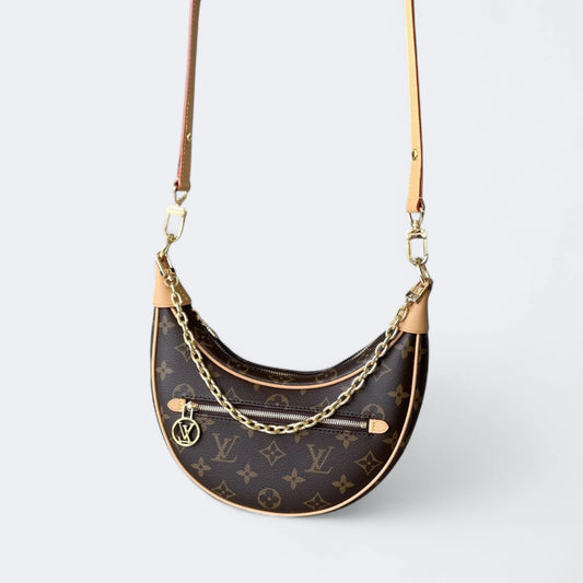 Bolsa Hobo Louis Vuitton Loop Monogram